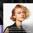 thumbnail image 3 of TRESemme Blonde Color Enhancing Ultraviolet Purple Conditioner, 28 fl oz, 3 of 7