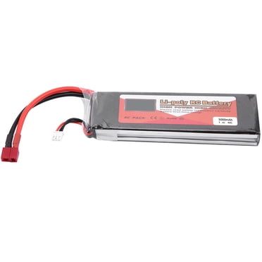 Batería Lipo 7.4V 3000mAh 15C Con Cargador USB Y Conector Mini Tamiya - Compatible Con Barcos Y Coches RC Como UDI009, FT009 Y Vehículos Todoterreno