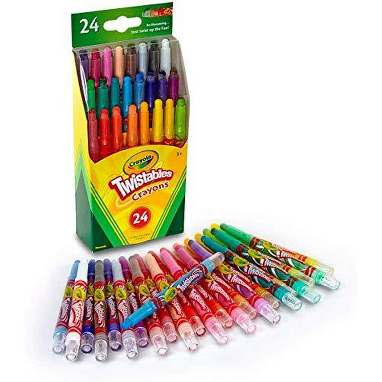 Crayola Silly Scents Twistables Mini Crayons - 24 count