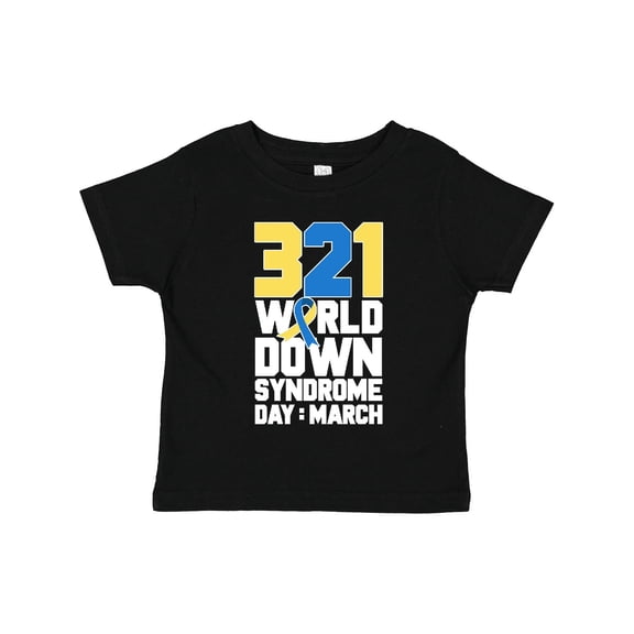 Inktastic 321 is World Down Syndrome Day Boys or Girls Toddler T-Shirt