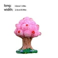 thumbnail image 3 of Injueey Pequeño árbol en miniatura, lindo adorno de simulación, decoración DIY, decoración del hogar, paisajismo, regalo de cumpleaños de Navidad Artesanía Rosa Pequeño Injueey HA077450-01, 3 of 6