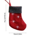 thumbnail image 3 of mfyjkho Juego de 12 adornos navideños de poliéster para árbol de Navidad. Ideales para decoración festiva., 3 of 6