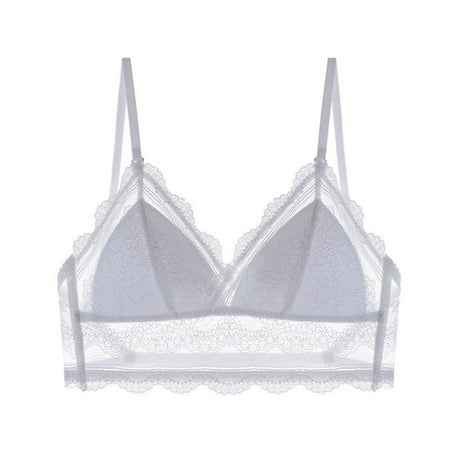 

YDKZYMD Women S Seamless T-Shirt Bra Comfort Criss Cross Soft Bras Wireless Smoothing Bralettes With Lace Full-Coverage Bra