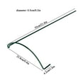 thumbnail image 5 of GadgetVLot Plant Supports Plastic Coated Bracket Gardening Stand 55Cm Flower Holder Stake Climbing Vine Rack, 5 of 18
