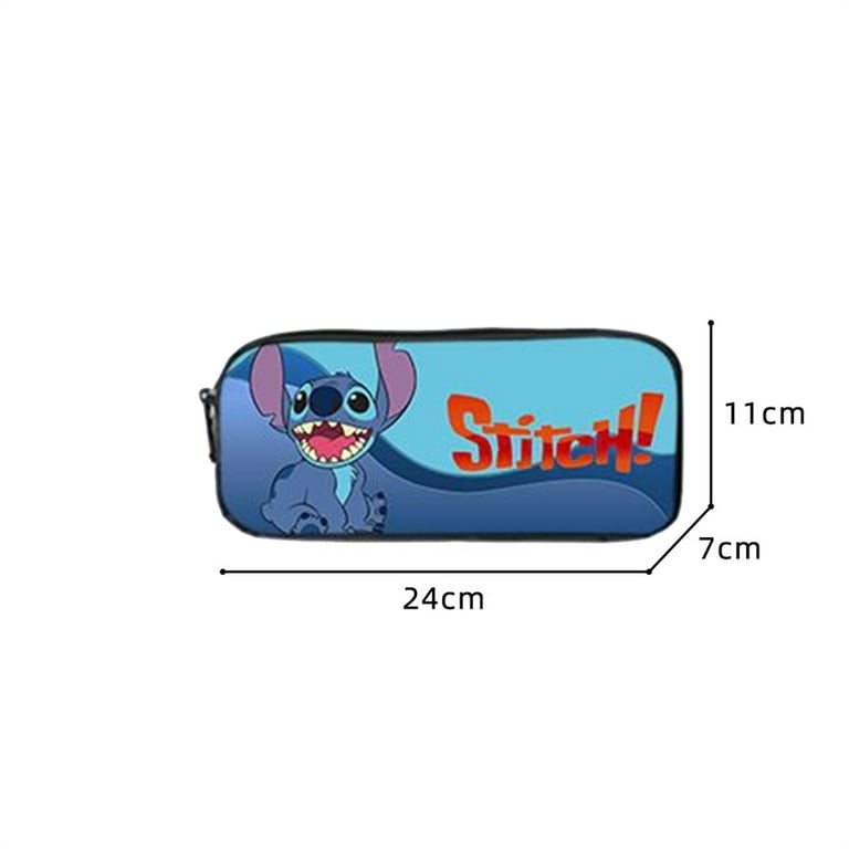 Disney Stitch Pencil Case Cute Pen Bag Pouch Stationary School