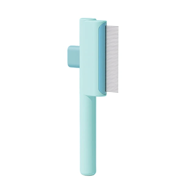 Pet Hair Removal Comb 2025 Cat and Dog Brush Massage and Clean Pet Hair Características Cepillo para gatos con botón de liberación Pet Grooming Brush Supplies