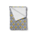thumbnail image 2 of Bee Soft Flannel Fleece Blanket, Hand Drawn Abstract Insects Pattern with Color Splashes and Heart Motifs Animal Lover, Cozy Plush for Indoor and Outdoor Use, 60" x 80", Multicolor, by Ambesonne, 2 of 6