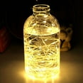 thumbnail image 4 of Cadena de luz Alambre de cobre USB 5V luces de hadas decoración de fiesta 10m 100 luces, 4 of 8