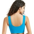 thumbnail image 5 of XFHLMJFF Softness Sports Bras for Women Wirefree Breathable Anti-Sagging Mesh High Impact Yoga Clothes, 5 of 5