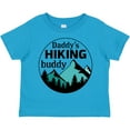 thumbnail image 3 of Inktastic Daddy's Hiking Buddy with Mountains and Trees Boys or Girls Toddler T-Shirt, 3 of 5