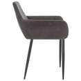 thumbnail image 3 of vidaXL Dining Chairs 6 pcs Light Grey Velvet, 3 of 5