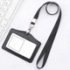 thumbnail image 1 of Funda de identificación Macarena Cordón Horizontal Negro Titular de protector de tarjeta, 1 of 7