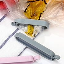 Mobutofu 12Pcs Set Snack Bag Sealing Clips Plastic Fresh Sealing Clamp for Kitchen