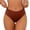 Brown, variant on Mid-Rise Mesh Side Brief, Light Compression Shapewear, Breathable Slimming Underwear with Stays-In-Place Design,Wine L