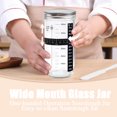 thumbnail image 1 of YAOMOBB Sourdough Starter Jar with Lid 750ML Sourdough Starter Glass Jar Lid Precise Scale Food Grade Large Capacity Bread Fermentation Sealed Can Container, 1 of 5