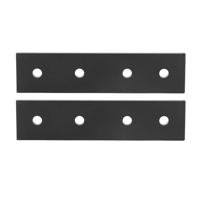 Hole Connecting Plate,2PCS 4 Hole Connecting Flat Straight Brackets Metal Joining Plates Revolutionary Design