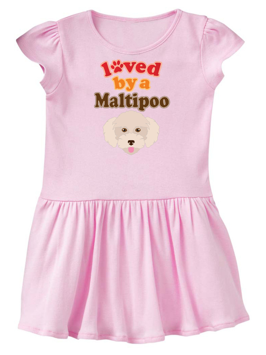 Maltipoo Dog Gift Poodle Maltese Infant Dress