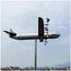 thumbnail image 1 of B29 Garden Plane, Metal Windmill, Garden Decoration, Wind Chime, for Outdoor Garden, Patio, Lawn, Patio, Landscape Decoration, 1 of 5