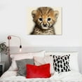 thumbnail image 5 of BCIIG Animal Wall Art Prints Kids Art Display for Wall Nursery Decor  Zoo Elephant Giraffe Zebra Leopard Hippo Lion Animals Art  for Boys Girls Baby Kids Room Home Decorations   20x16in, 5 of 6