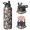 Cavalier King Charles Spaniel and Floral, variant on Cavalier King Charles Spaniel and Floral Insulated Water Bottle with Straw, Vacuum Insulated Stainless Steel Drink Container Built-in Carry Handle Gifts Ideas for Teens Adults Office Workers Teachers