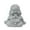 Light Gray, variant on Desktop Ornament Statues Buddha Statue Funny Buddha Statue Small Stone Statues For Home Garden Aquarium 1pc Exploring Home Décor With Safe Materials And Timeless Zen Charm, 10.5x7.5x5.5 cm, Grey