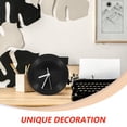 thumbnail image 3 of DECORNIJIA 1 Set Vinyl Records Clock Black Plastic Turntable Design For Home And Office Wall Decoration, 3 of 5
