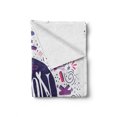 thumbnail image 2 of I Love You Soft Flannel Fleece Throw Blanket, Colorful Love with Fun Forms Comet Rain Storm Clouds Volcano Theme, Cozy Plush for Indoor and Outdoor Use, 70" x 90", Pink Violet Purple, by Ambesonne, 2 of 6