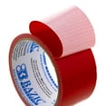 thumbnail image 7 of BAZIC Red Duct Tape 1.88" X 60 Yards, Tear by Hand, 4-Pack, 7 of 7