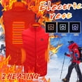 thumbnail image 2 of Winter Sports Unisex Heated Vest for Outdoor Activities with USB Charging Ideal for Riding Skiing Fishing, 2 of 4