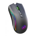 thumbnail image 1 of T69 Wireless Mouse Ergonomic RGB Luminous Wireless Silent Mouse 2.4GHz USB Cordless Mouse Adjustable DPI Rechargeable Wireless Mouse For Computer PC Laptop black, 1 of 4