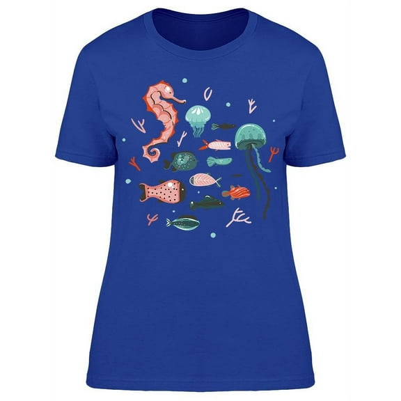 Underwater Art T-Shirt Women -Image by Shutterstock, Female x-Large