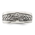 thumbnail image 4 of Diamond2Deal 925 Sterling Silver Antiqued Ring for Women Size 6, 4 of 7