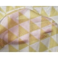 thumbnail image 4 of oneOone Silk Tabby Fabric Triangle Geometric Printed Fabric 1 Yard 42 Inch Wide, 4 of 4