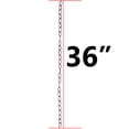 thumbnail image 2 of Chain Extension for Hanging Baskets, Planters, Powder Black, 36 Inches Long, Strong Hold, 2 of 5