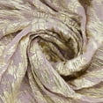 thumbnail image 2 of Zelouf Aerin Foil Pleated Lurex Mesh  , Sewing, DIY, Crafts Fabric by the Yard, Blush/gold, 3 Yard, 2 of 3