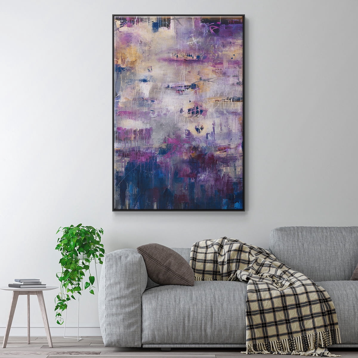 Culture Clash Framed Premium Gallery Wrapped Canvas - Ready to Hang