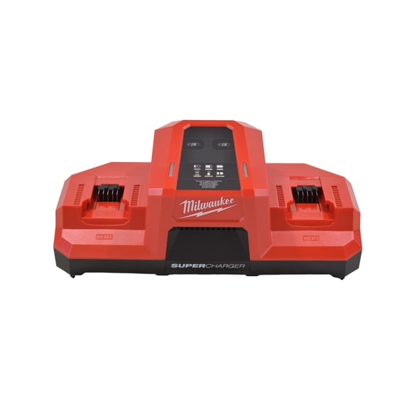Milwaukee 48-59-1815 18V Lithium-Ion Dual Bay Simultaneous Super Charger