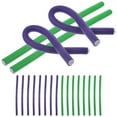 thumbnail image 1 of AURARMLET 2Packs Hair Curling Rods No Heat Curlers for Medium Hair with Soft Silk Cover, 1 of 6