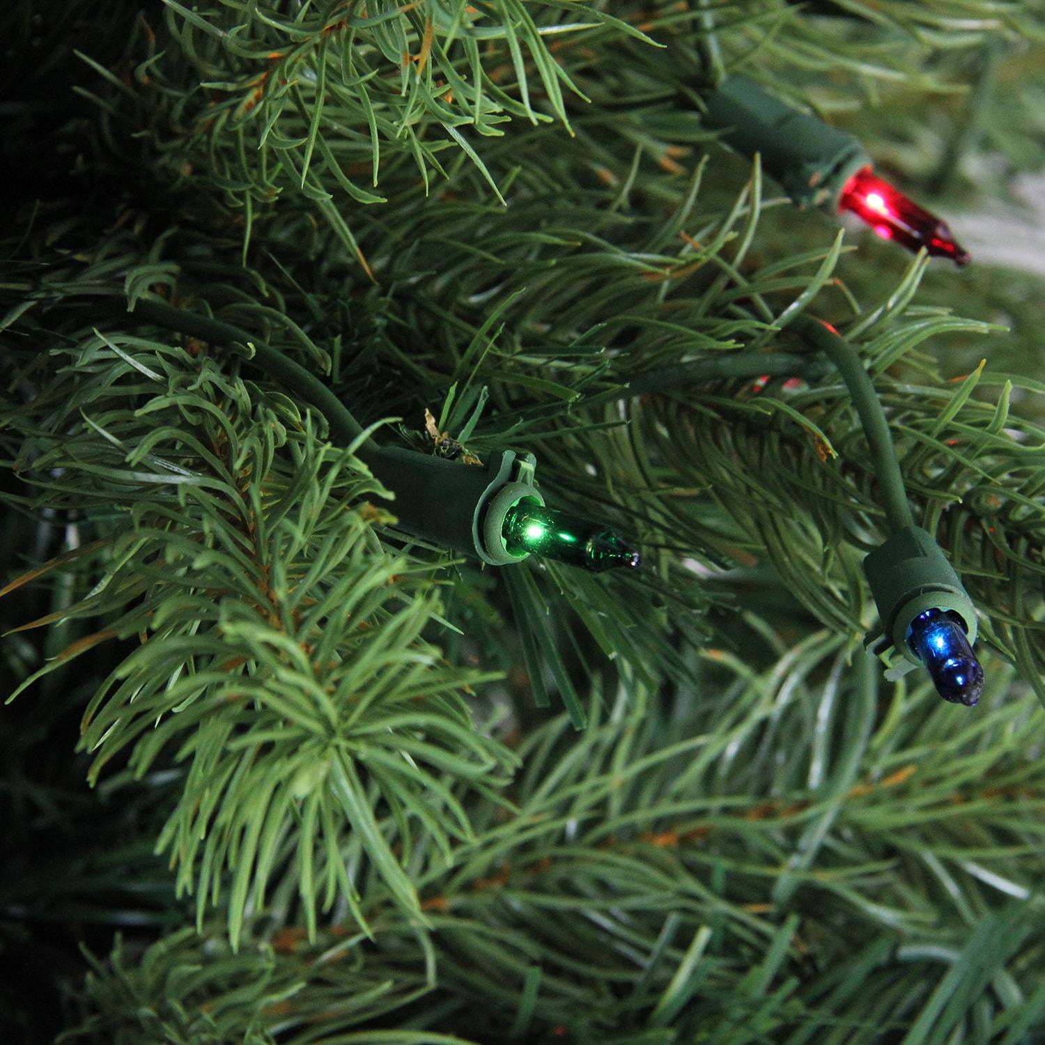 NorthLight 4 ft. Pre lit Noble Fir Full Artificial Christmas Tree