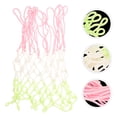 thumbnail image 1 of LIFKOME Nylon Basketball Nets Light Up Basketball Hoop Assorted Color for Campuses 1Pcs, 1 of 8