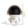 thumbnail image 2 of A - Intelligent Astronaut Mini Portable Bluetooth Speaker - Wireless Bluetooth Speaker with Subwoofer, Supports Multiple Audio Sources, Ideal for Outdoor Activities and Travel,Multicolor A, 2 of 5