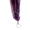thumbnail image 3 of KLKCMS Pendentif en Pierre de Cristal d'Améthyste Naturelle 1 Pce Collier Chanceux Fait Main, 3 of 7