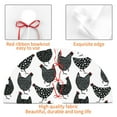 thumbnail image 4 of Yiaed Retro Rooster Print Christmas Tree Skirt , Tree SkirtsTree Mat for Christmas Winter Holiday Indoor Decorations-30", 4 of 7