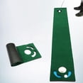 thumbnail image 3 of Foldable Golf Putting Mat Lightweight Golf Putting Practice Mat Portable Durable Golf Training Pad Golf Accessories for Adults Style E, 3 of 6