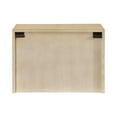 thumbnail image 5 of Kate and Laurel Cates Decorative Wood Floating Side Table with Sliding Barn Door, 20 x 12 x 15, Natural Wood, Farmhouse Wooden Floating Wall Cabinet for Versatile Home Storage, 5 of 11