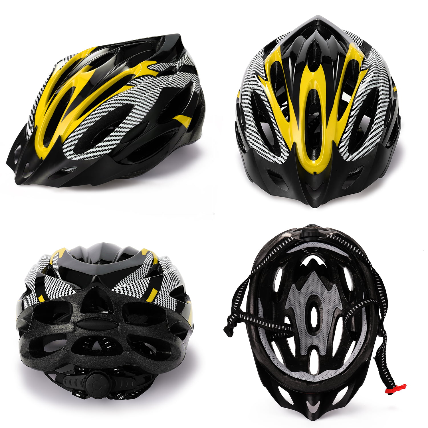Details about   Adjustable Mountain Bicycle Helmet Ultralight Integrally-mold Bike Helmet Q8Z2 