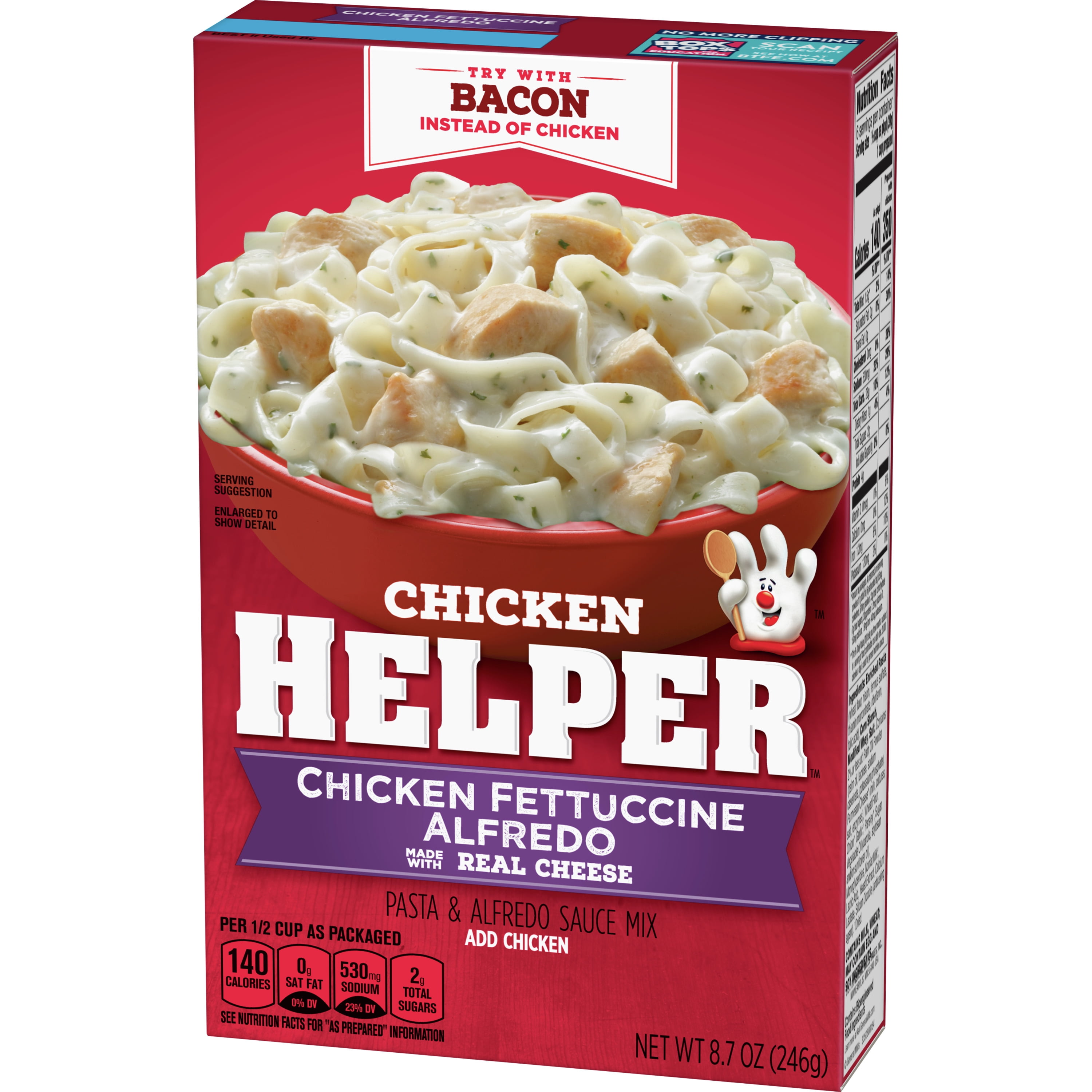 Betty Crocker Chicken Helper, Fettuccine Alfredo, 8.7 oz