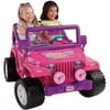 Fisher Price Pink Barbie Jammin Jeep