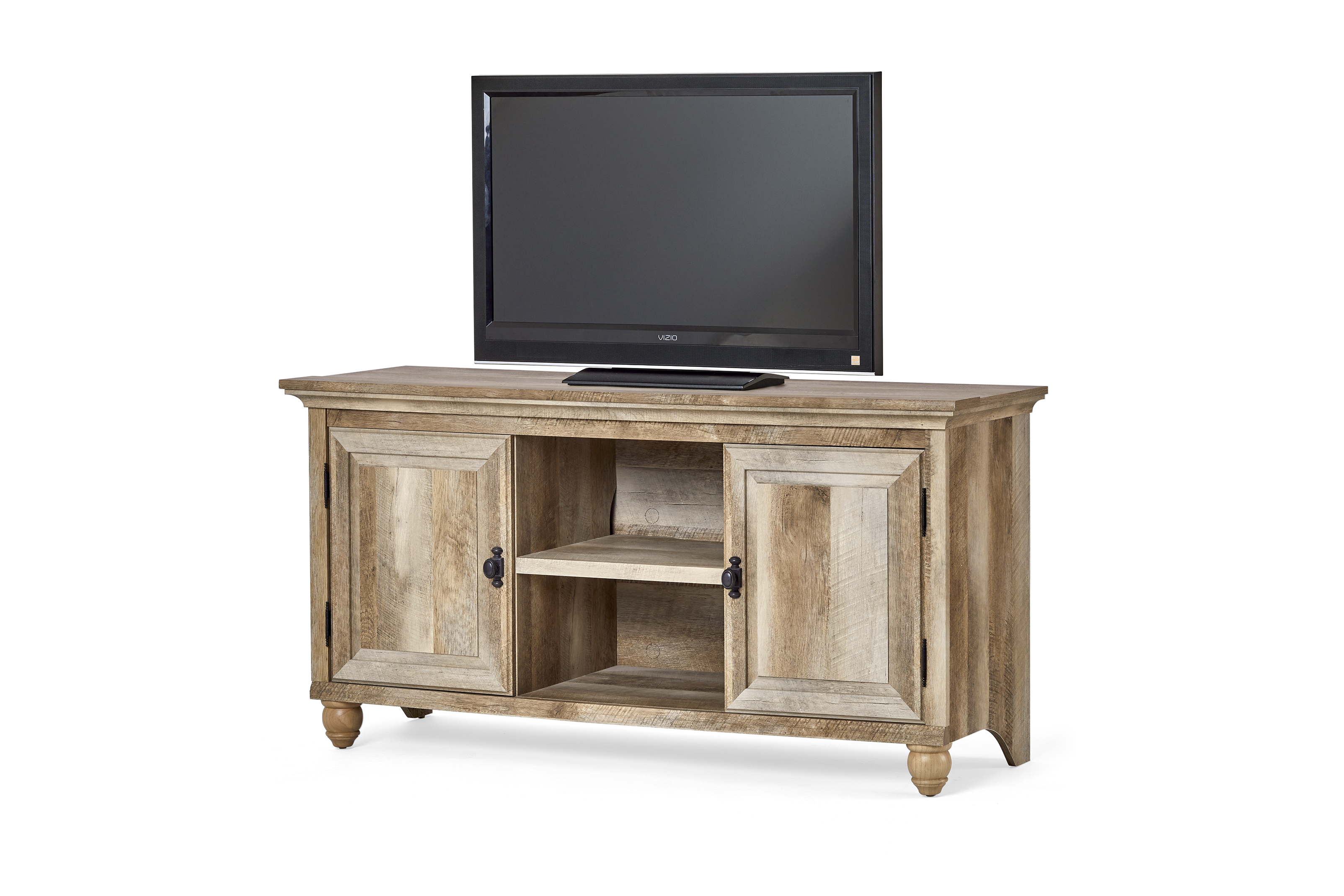 Better Homes & Gardens Crossmill TV Stand for TVs up to 65", Weathered Finish - image 4 of 9