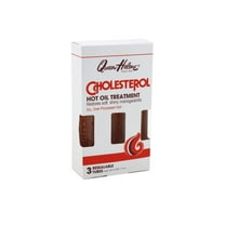 Queen Helene Cholesterol Hot Oil Treatment, 1 pack- (1 oz each =3 pcs tubes)
